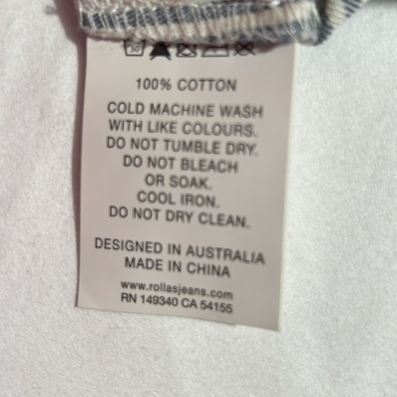 ROLLA’S (Australia) Pinstripe Halter Jumpsuit - Picture 4 of 4